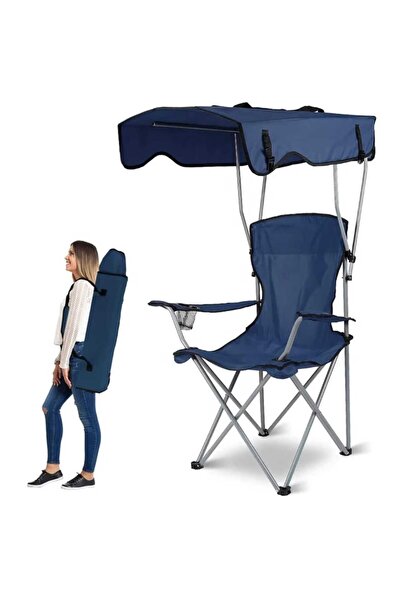 DAY BY DAY Hiking Chair with Canopy and Cup Holder Easy Folding Ultralight 3k...