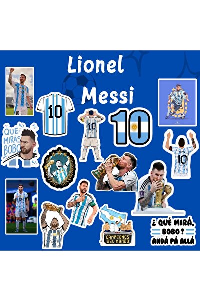 Clementine Jewellery Lionel Messi Sticker Set |   Laptop Notebook Phone Stick...