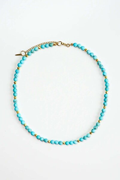 Orenda Design Turquoise Natural Stone Necklace |   Protection and Healing |  ...