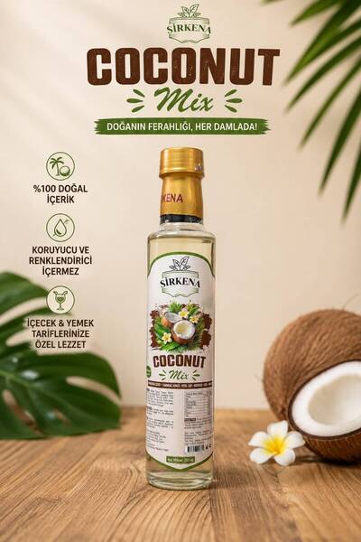 SİRKENA Coconut Mix Hindistan 250 ml | Doğal İçerik