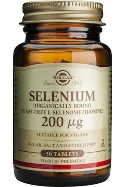 Solgar Selenium 200μg 50tabs