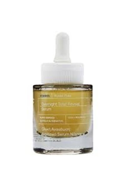 korres Black Pine Μαύρη Πεύκη Διφασικό Serum Νύχτας για Σύσφιγξη &amp; Λείανσ...