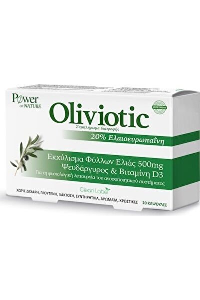 Power Of Nature Oliviotic 20caps