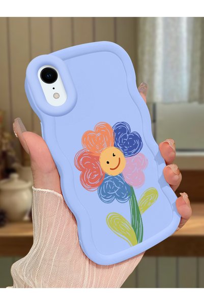 Hontinga حافظة متوافقة مع هاتف iPhone XR، حافظة حماية للكاميرا من السيليكون ا...