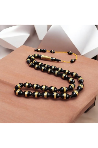 İnan Tesbih Kuka Intense Rice Wrap Barley Cut Wrap Imame 8X12 mm Prayer Beads