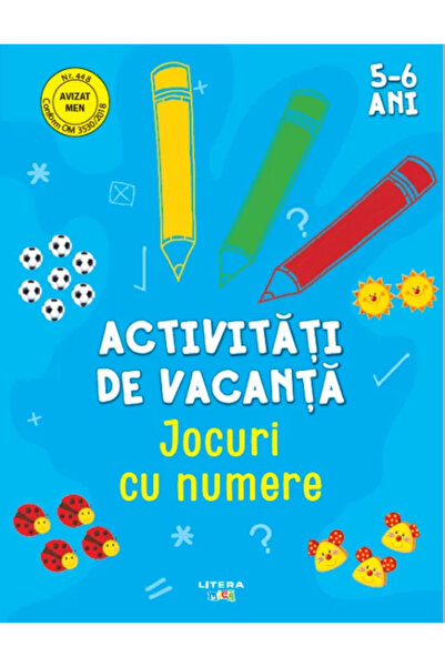 OEM Activitati de vacanta. Jocuri cu numere (5-6 ani)
