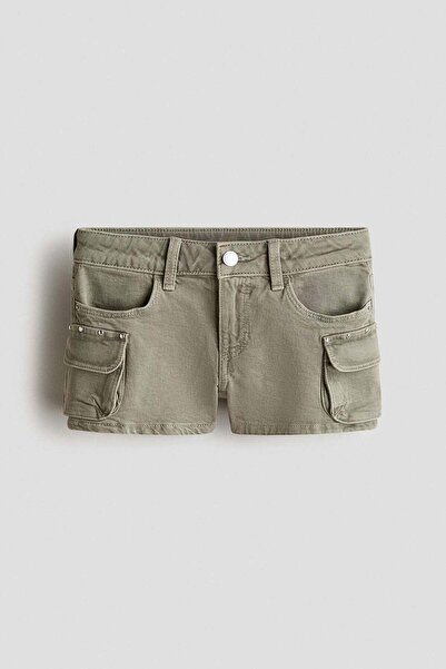 H&M شورت جينز بخمسة جيوب