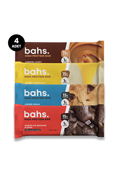 bahs. Milk Protein Based High Protein Bar Karma Kutu 45 g x 4