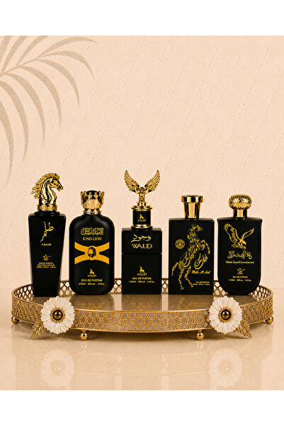 Ayelet Set de 5 parfumuri orientale pentru bărbați - Tahir + King Lion + Ghal...
