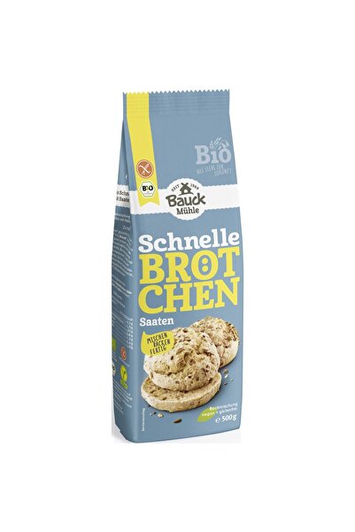 Bauckhof Mix de faina pentru chifle rapide cu seminte fara gluten,
