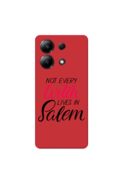 Other Xiaomi Redmi Note 13 4G Not every witch lives in salem Red Colored Sili...