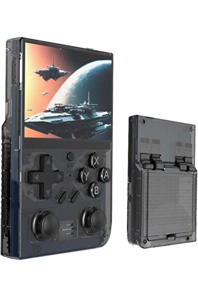 PopZa D-R35 Plus Retro Handheld Gaming Console – 3.5 Inch HD IPS Screen with ...