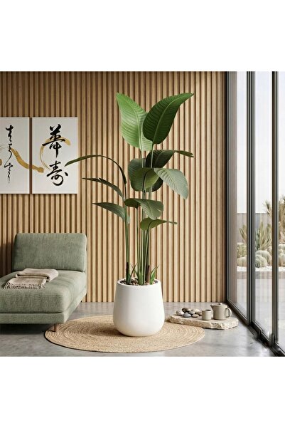 Al Hadaya Mall Artificial White Tree with Luxurious Design-White-30X30X160 cm