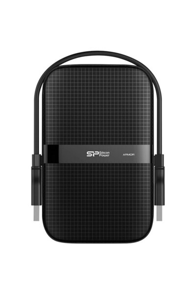 Silicon Power Външен твърд диск Armor A60 4TB Черен
