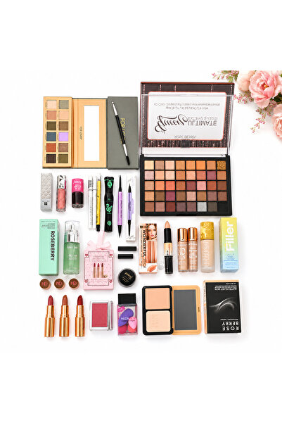 FOR LOVER All-In-One Makeup Gift Set Professional Beauty Kit for a Glamorous ...