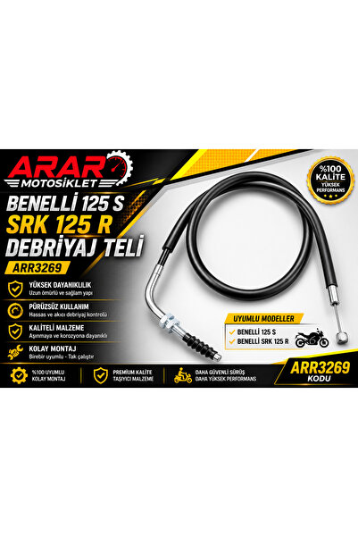 Arar BENELLİ 125 S-SRK 125 R DEBRİYAJ TELİ-ARR3269