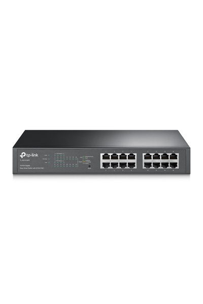 TP-LINK Εύκολος Έξυπνος Διακόπτης TL-SG1016PE, 16-Θυρών Gigabit, PoE+, Έκδοση...