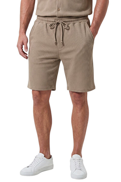 DeepSEA Mink Cotton Lycra Elastic Drawstring Men's Shorts – Summer Premium Co...
