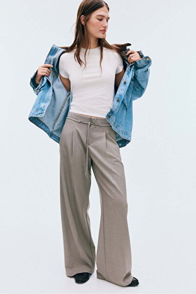 H&M Tailored drawstring trousers