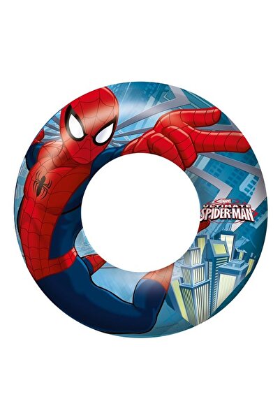 OEM Colac gonflabil inot Spiderman, 56cm, 3-6 Ani, la plaja