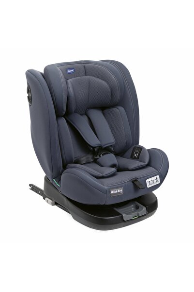 Chicco Въртяща се детска столче за кола Unico EVO i-Size, Индия Инк (синьо), ...