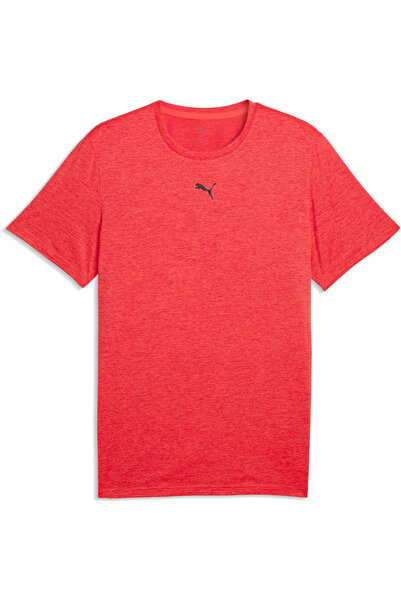 Puma TAD ESSENTIALS Meliertes T-Shirt mit Cat Logo