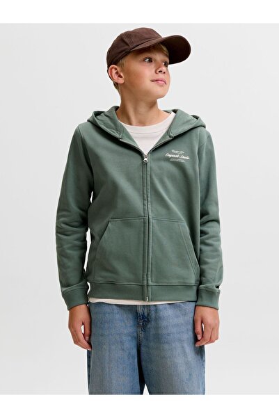 Jack & Jones Junior Kapuzenpullover Rückenprint Kapuzenpullover Boys