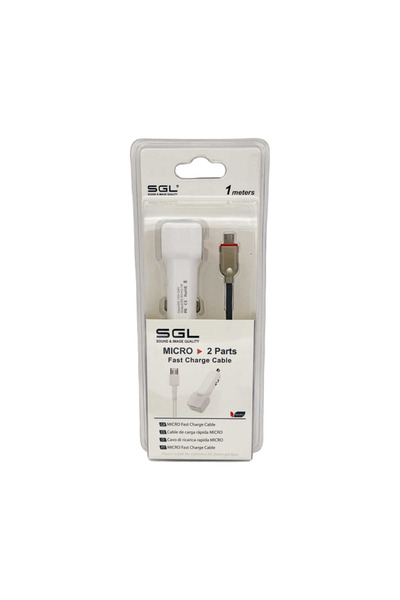 Tradesor Φορτιστής αναπτήρα αυτοκινήτου με 2 θύρες USB - Micro USB - FA13-V2 ...
