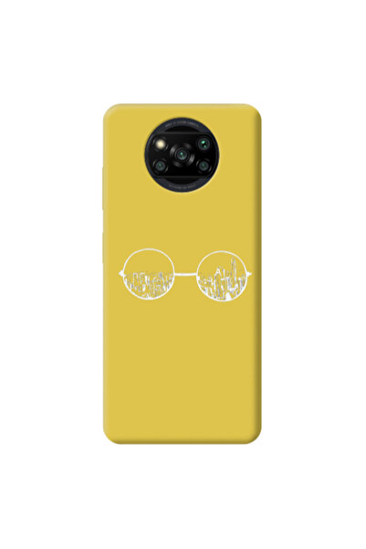 Other Xiaomi Poco X3 /X3 Pro Sunglasses Yellow Colored Silicone TPU Θήκη
