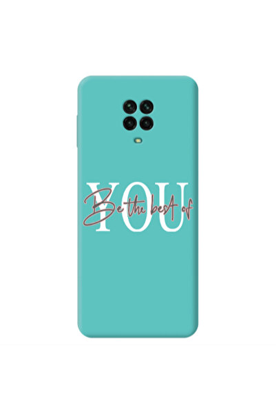 Other Xiaomi Redmi Note 9 Pro Be the best of Turquoise Colored Silicone TPU Θήκη
