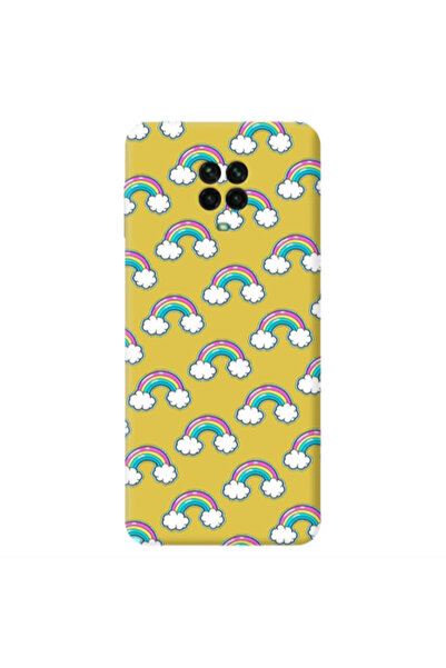 Other Xiaomi Redmi Note 9 Pro Cute rainbows Yellow Colored Silicone TPU Θήκη