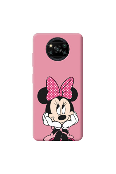 Other Xiaomi Poco X3 /X3 Pro Minnie 2 Pink Colored Silicone TPU Θήκη