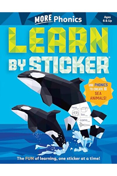 Harper Collins Learn By Sticker More Phonics