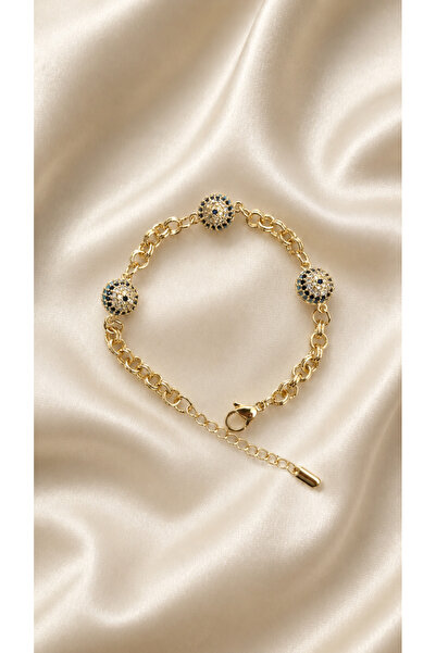 CM Nazar Bead Ball Bracelet