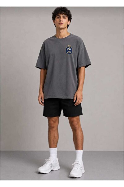 EFFRENATU Basic Oversize T-Shirt and Shorts Set – Relaxed Fit, Casual Sports ...
