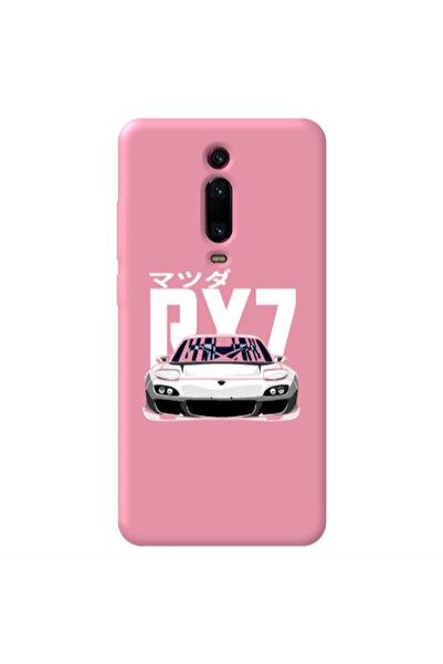 Other Xiaomi Mi 9T Pro Car Rx7 Pink Colored Silicone TPU Θήκη