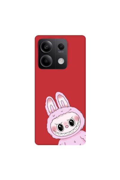 Other Xiaomi Redmi Note 13 5G Labubu 6 Red Colored Silicone TPU Θήκη