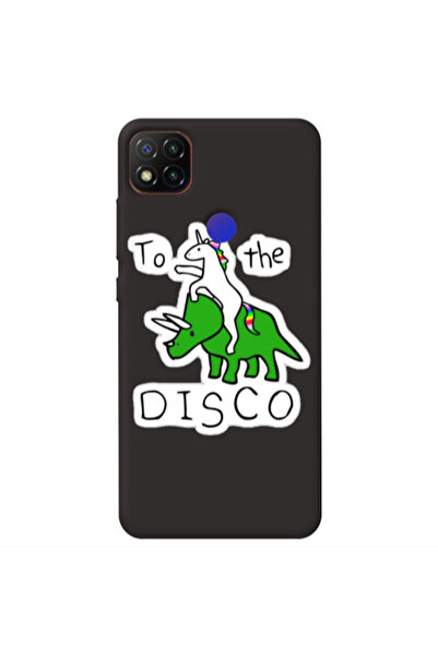 Other Xiaomi Redmi 9c To the disco Black Colored Silicone TPU Θήκη