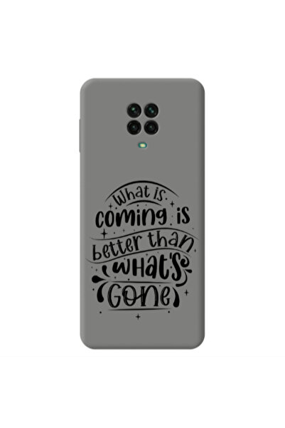 Other Xiaomi Redmi Note 9 Pro What is coming Grey Colored Silicone TPU Θήκη