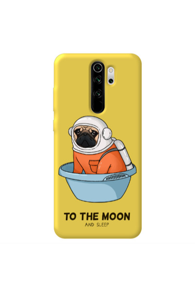 Other Xiaomi Redmi Note 8 Pro To the moon Yellow Colored Silicone TPU Θήκη