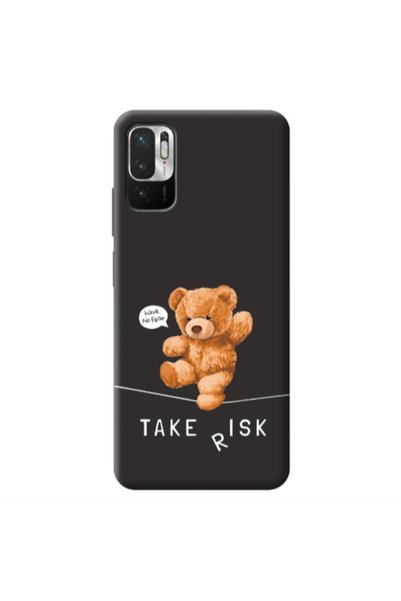 Other Xiaomi Redmi Note 10 Pro 5G Take risk Black Colored Silicone TPU Θήκη