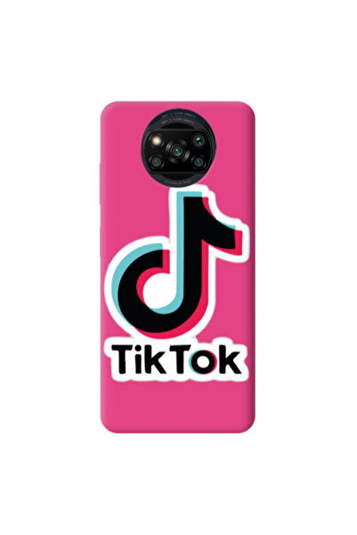 Other Xiaomi Poco X3 /X3 Pro Tik Tok Fuchsia Colored Silicone TPU Θήκη