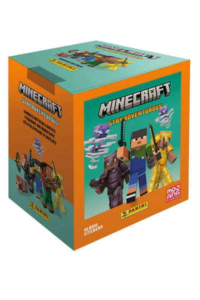 Next Plus Lisanslı Minecraft Stay Adventures Sticker Collection Box of 36 (18...