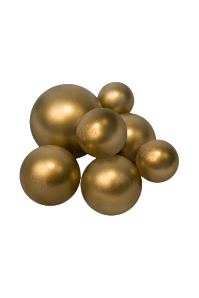 Ingrediente Dulci Set de sfere comestibile - decorațiuni pentru desert - gold...