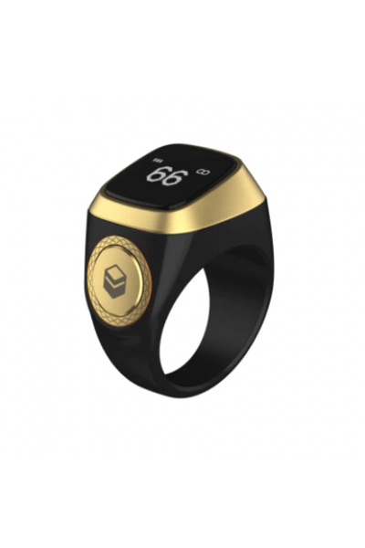 iqibla - Smart Tasbeeh Ring and Prayer Times Reminder (20mm) Zikr Ring