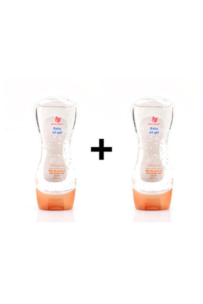 SAADA BEAUTY Gel Oil for Children with Cocoa Flavor 150ml 2 Pieces
