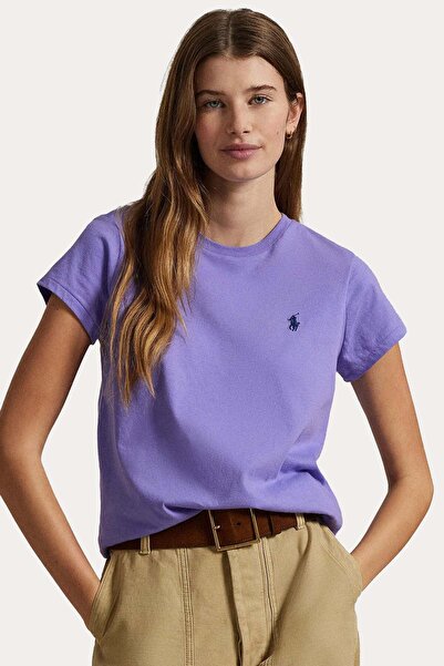 Ralph Lauren Blue Classic Cut Cotton Jersey Crew Neck T-Shirt 100080721