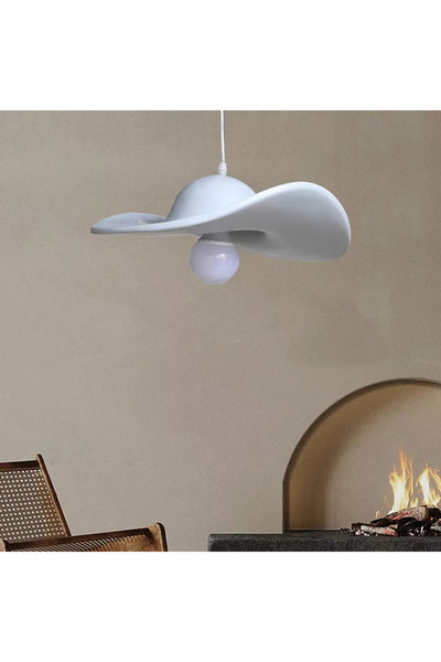 Neon Modern Hat-Shaped Chandelier
