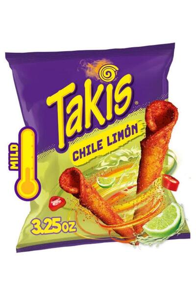 Takis Fuego Chili & Lime Rolled Tortilla Chips 92.3g