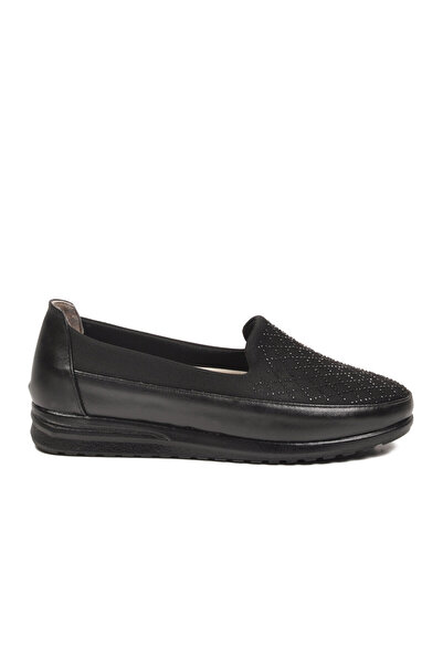AYAKMOD Μαύρα γυναικεία παπούτσια casual 231-S Z